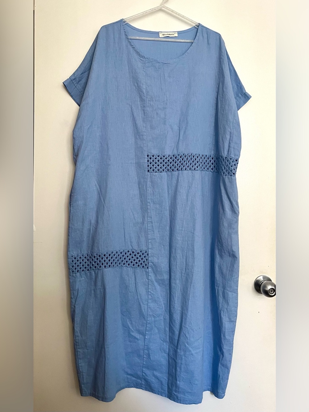 Kit and Kaboodal linen cotton maxi dress XL